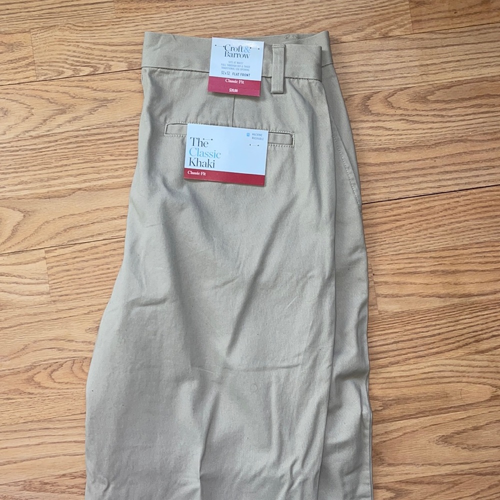 Khaki Pants (Never Worn) Size: 32 x 32